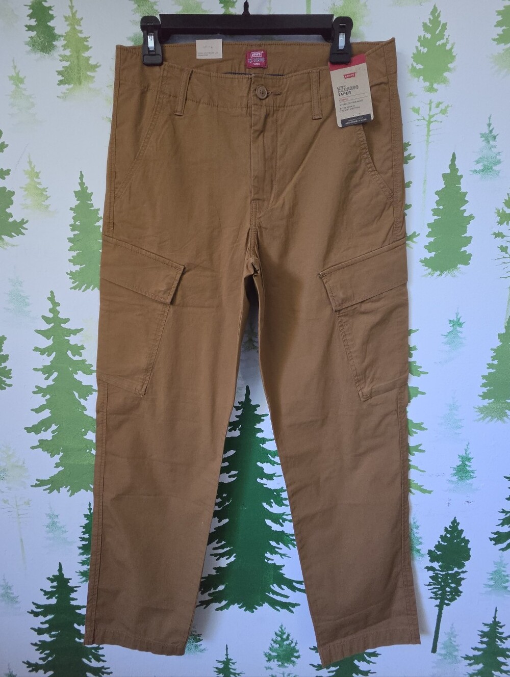Levi's 31x32 Brown Cargo Tapered Pants -